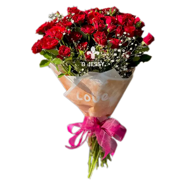 Bouquet Rose Bébé